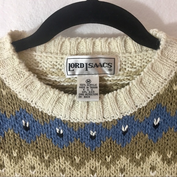 Vintage Lord Isaacs Short Sleeve Sweater - Picture 2 of 8
